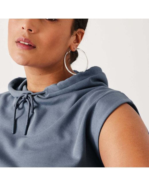 Sweat shirt Sweat shirt a capuche Promod en coloris Bleu Lyst