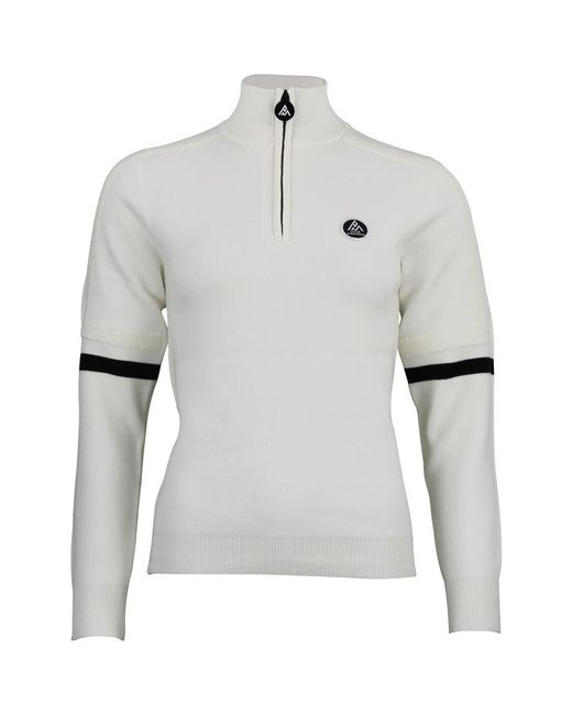 Pull Pull Col Roulé Asta Peak Mountain en coloris Gray