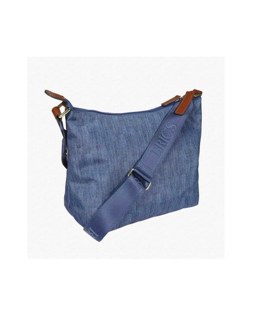 Bric's Tas Brics 447 Tracolla Small in het Blue