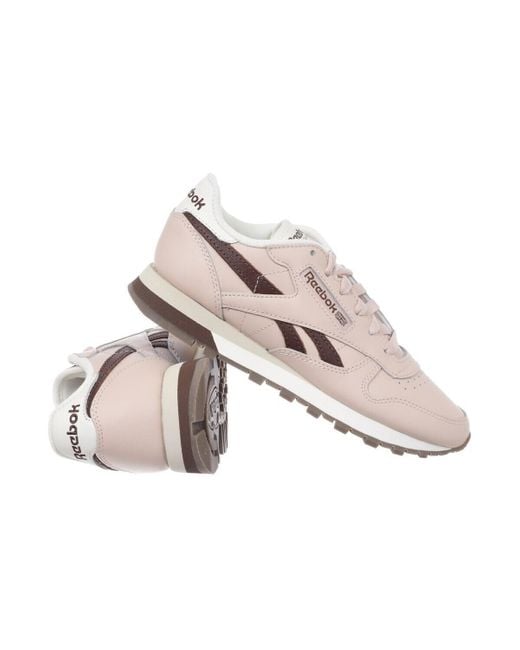 Baskets basses Classic Reebok en coloris Pink