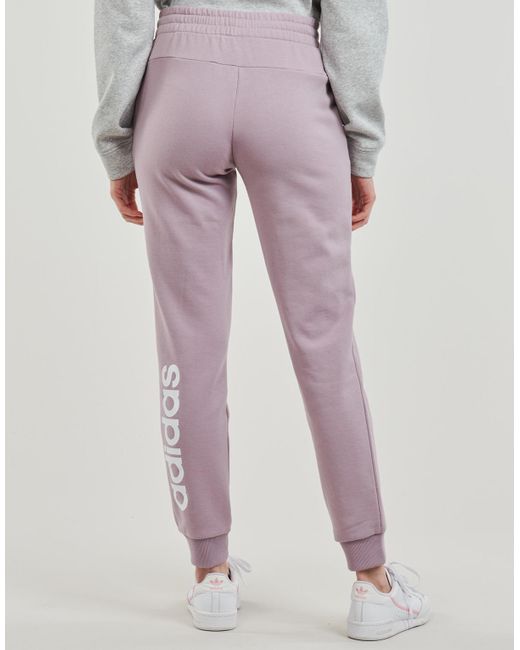 Jogging W LIN FT CF PT Adidas en coloris Purple