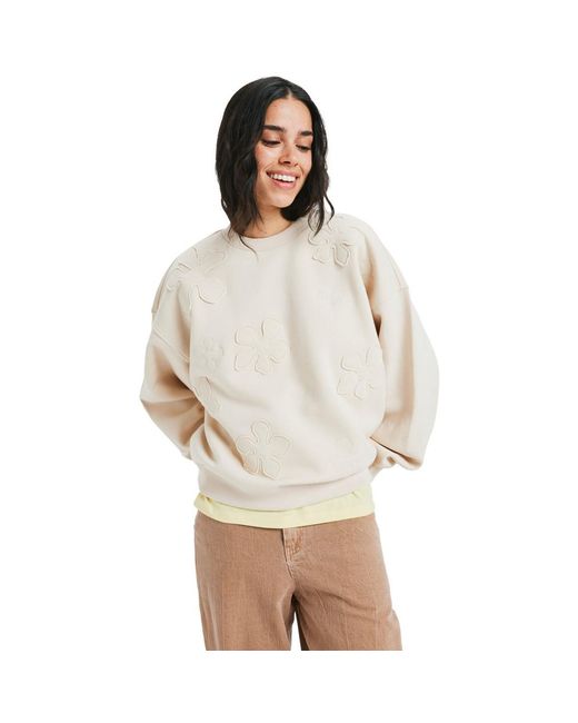 Sweatshirts Please Please Roxy en coloris White