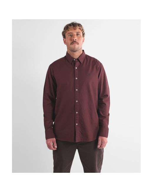 Chemise Chemise manches longues CART Oxbow pour homme en coloris Purple