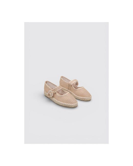 Espadrilles Escene Limma en coloris Natural
