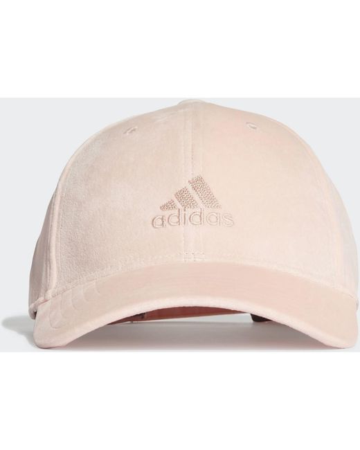 Adidas Pet Velvet Honkbalpet in het Pink voor heren