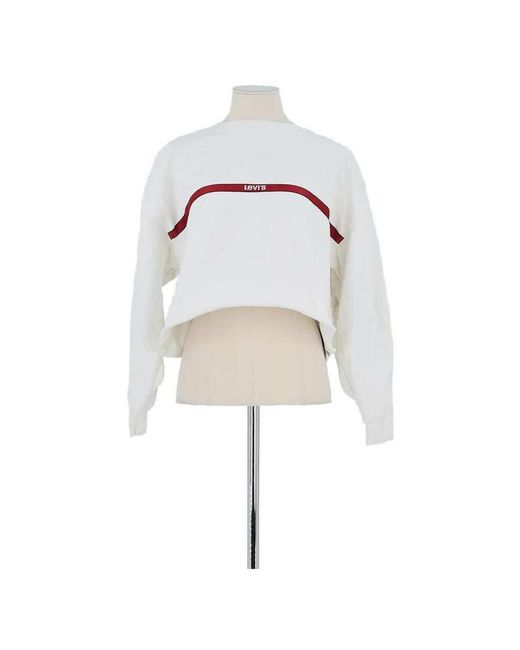 Pull Pull en coton blanc Levi's en coloris White
