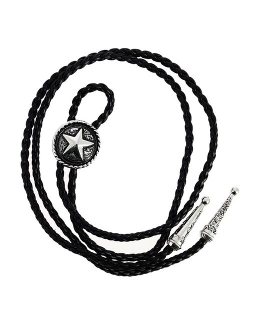 Cravates et accessoires Bolo - Cravate Texane Bouclier avec étoile Clj Charles Le Jeune pour homme en coloris Black