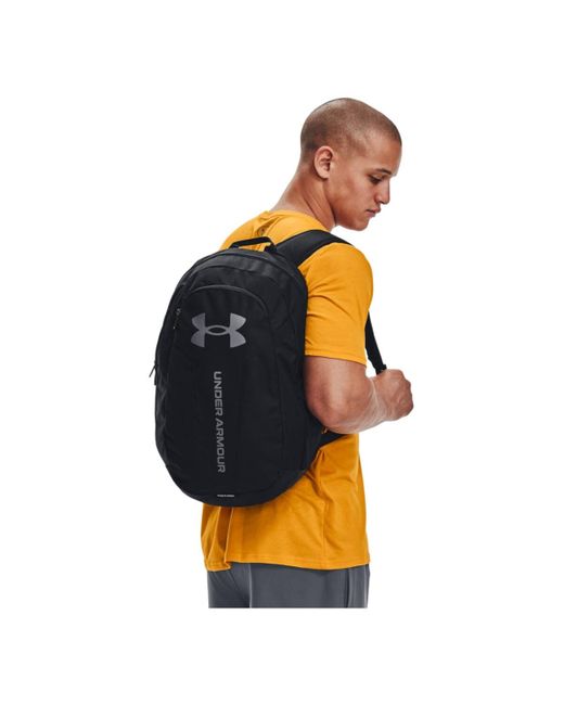 Sac À Dos Hustle Lite Metallique Argent Under Armour pour homme en coloris Black