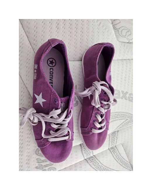 Baskets basses Baskets Converse en coloris Purple