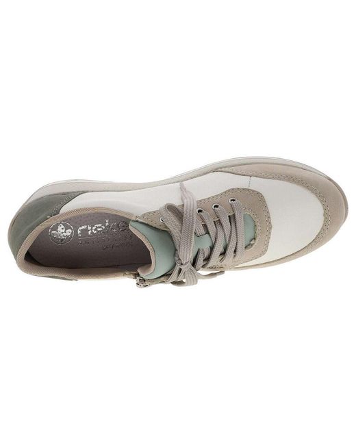 Baskets Rieker en coloris Gray