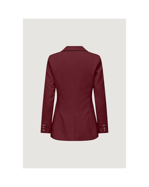 ONLY Blazer Onlastrid Life L/S Fit Blazer Tlr 15294709 in het Red