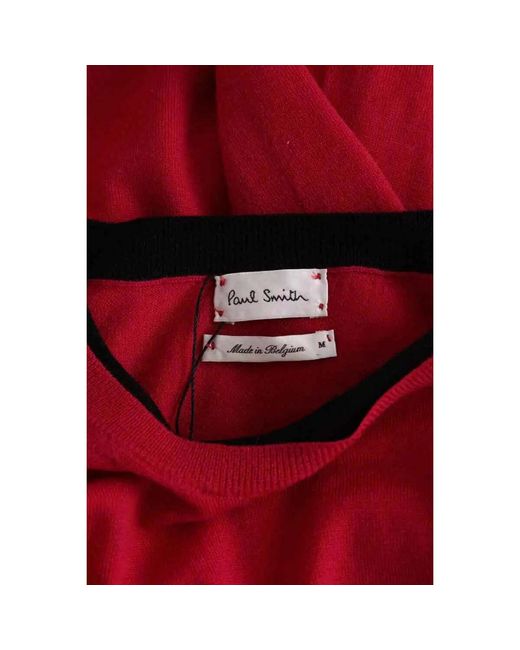 Pull Pull bordeaux Paul Smith pour homme en coloris Red