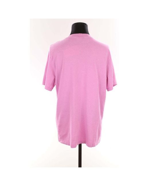 T-shirt T-shirt en coton Sandro pour homme en coloris Pink
