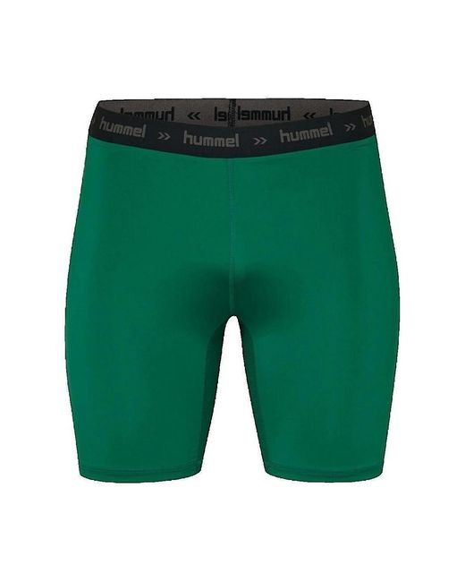 Short Short First Performance Hummel pour homme en coloris Green