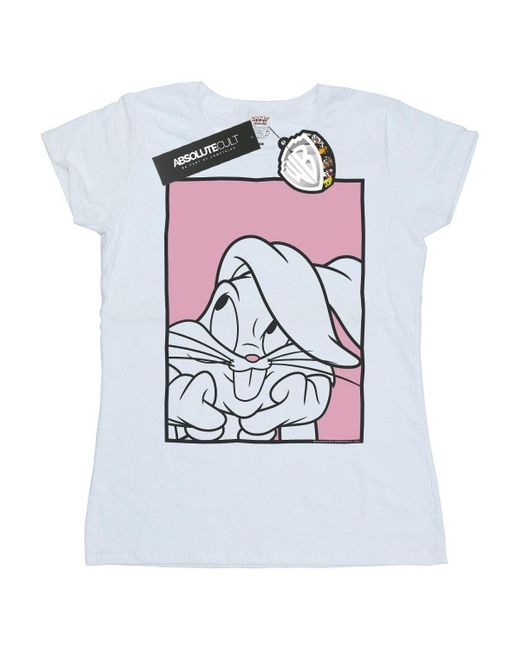 T-shirt Bugs Bunny Adore Dessins Animés en coloris White