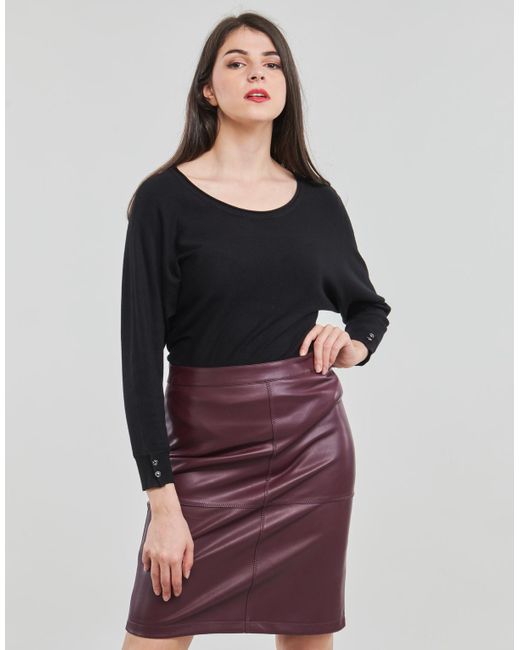 Guess Trui Adele Bat Sleeve in het Black