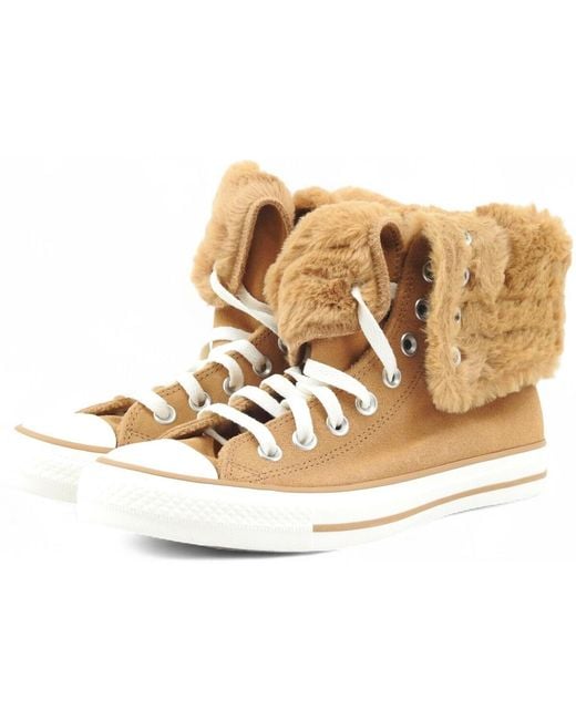 Baskets montantes A15137C-AI26 Converse en coloris Metallic