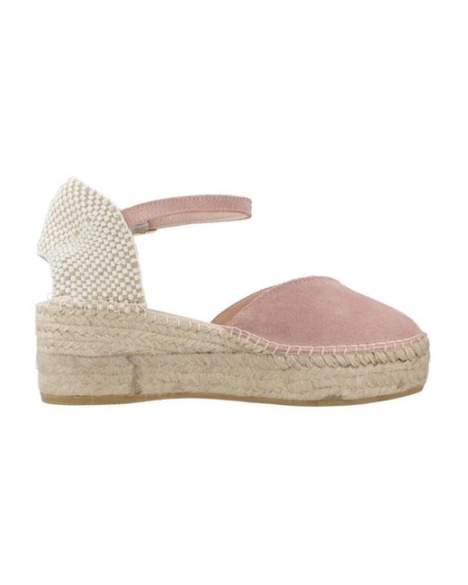 Espadrilles JAVA22 Macarena en coloris Pink