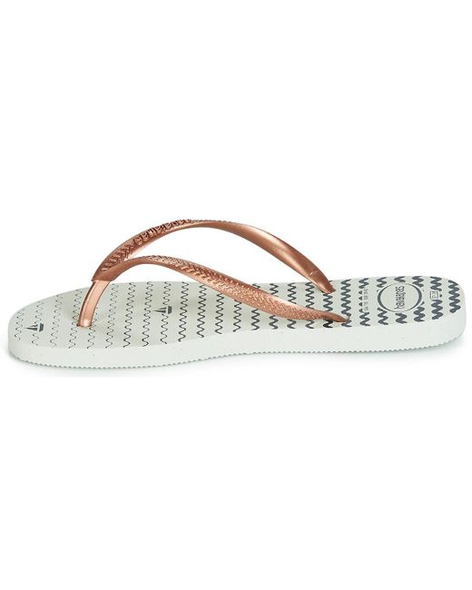 witte havaianas dames