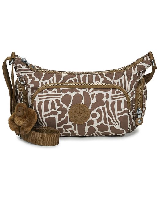 Borsa A Tracolla Gabbette S di Kipling in Natural