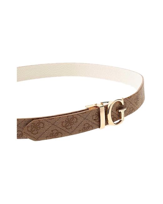 Ceinture Calista 4G Guess en coloris Natural
