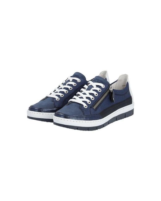 Baskets basses D5826-15 Remonte en coloris Blue