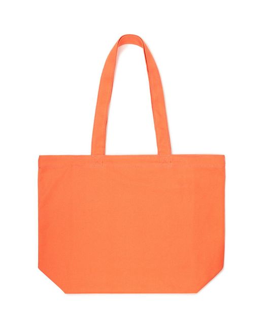 Sac a main Sac cabas épaule Tote Bag 3 Lines Lancaster en coloris Orange