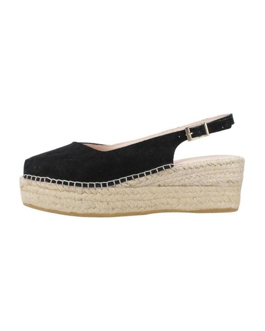 Espadrilles JAVA100 Macarena en coloris Black