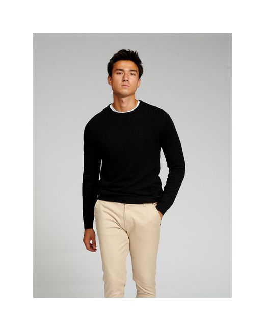 Pull TeeShoppen pour homme en coloris Black