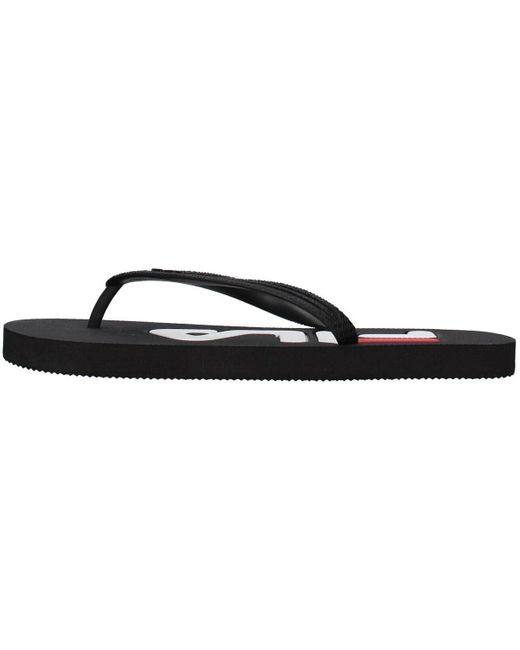 Tongs 1010349 Fila en coloris Black