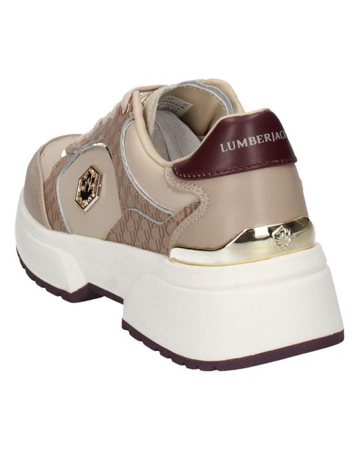 Baskets basses Lumberjack en coloris Natural