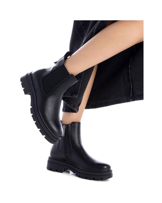 Bottines 17197901 Refresh en coloris Black