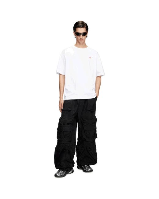 T-shirt A14814 0QKAP - T-BPXT-K2-100 DIESEL pour homme en coloris White