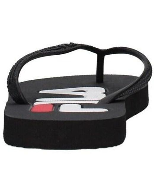 Tongs 1010349 Fila en coloris Black