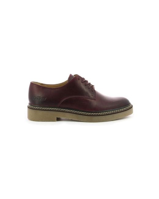 Derbies Oxfork, Derbies , Kickers en coloris Brown