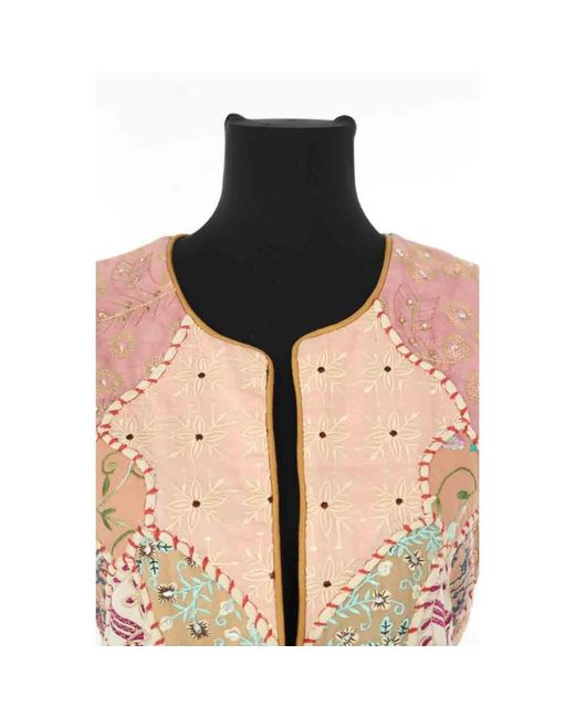 Veste Veste en coton rose Mes Demoiselles en coloris Black