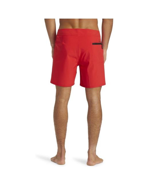 Maillots de bain Surfsilk Kaimana 16"" Quiksilver pour homme en coloris Red