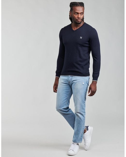 POPIVEGA Pull Oxbow pour homme en coloris Blue