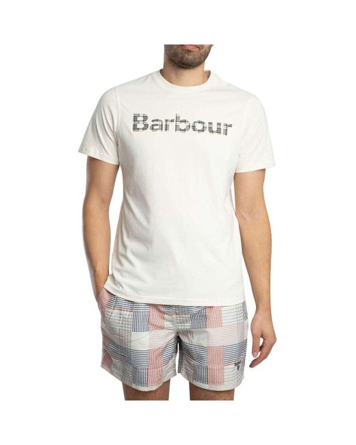 T-shirt T-shirt Kilnwick Barbour pour homme en coloris White