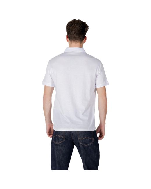 Polo 8NZF80 Z8H4Z EAX pour homme en coloris White
