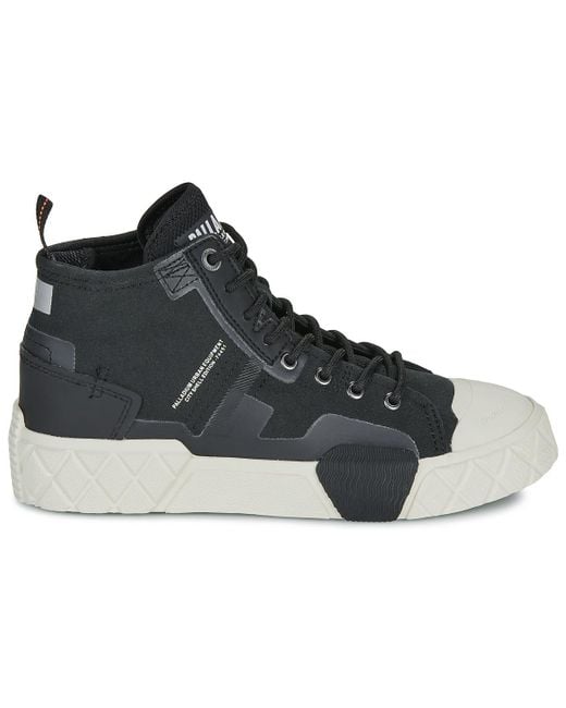 Baskets montantes PALLA ACE CITY SHELL CHUK 2 Palladium pour homme en coloris Black