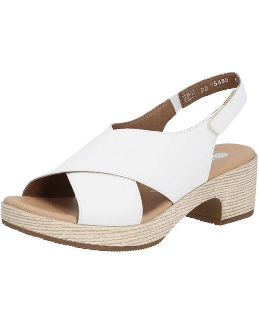 Remonte Sandalen in het Metallic