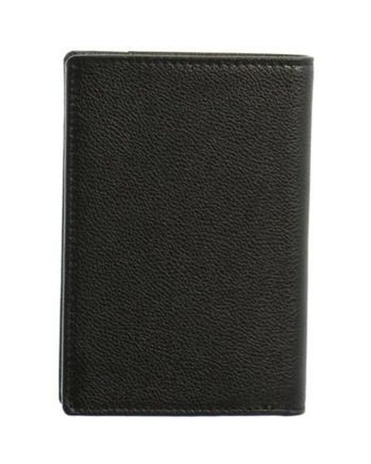 Portefeuille Portefeuille en cuir ref_46476 noir marine 10*15*2 Hexagona pour homme en coloris Black