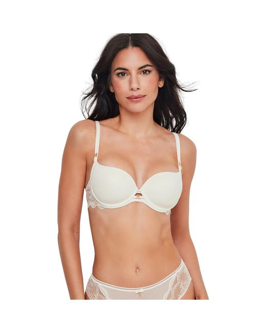 Rembourrés Soutien-gorge préformé sculptant MANUELA MARIAGE Selmark en coloris White
