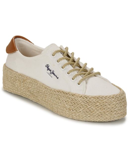 Sneakers Basse Kyle Classic di Pepe Jeans in White