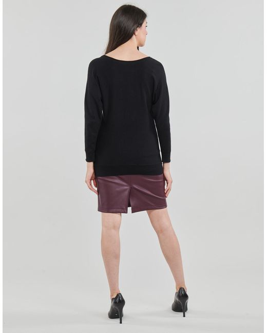 Guess Trui Adele Bat Sleeve in het Black