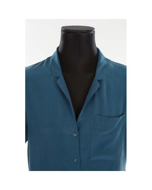 Blouses Blouse en soie Des Petits Hauts en coloris Blue