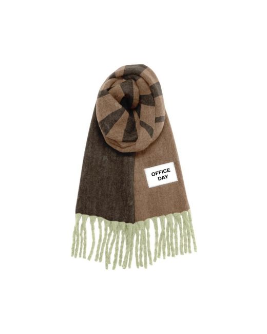 Echarpe Dope Mind Verb to Do pour homme en coloris Brown