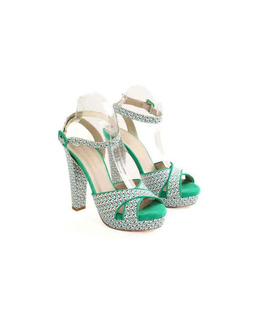 Sandales à talon Talons verts Paul & Joe en coloris Green