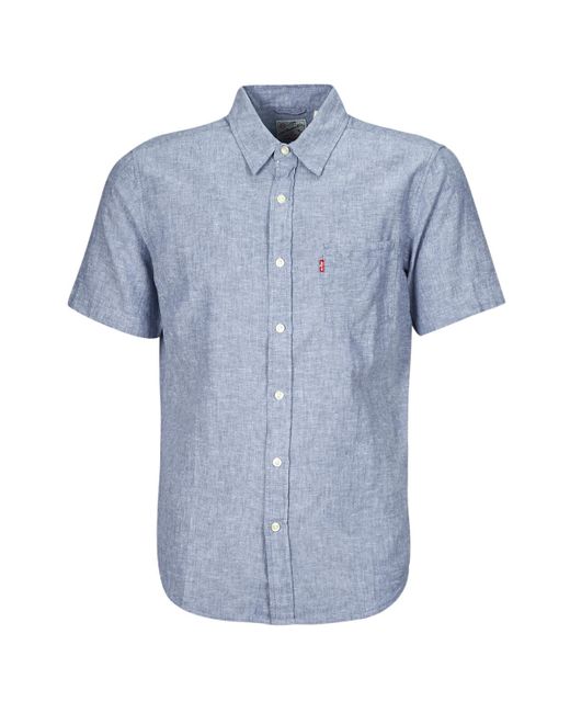 Chemise S/S SUNSET 1 PKT STANDRD Levi's pour homme en coloris Blue